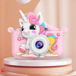 UnicornSpark Dual Lens Kids Camera for Girl